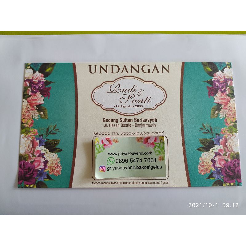 

undangan seribuan murah