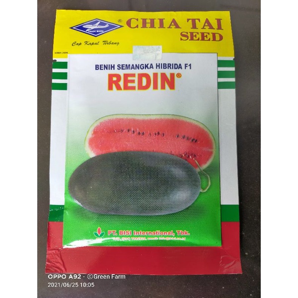 Semangka Redin F1 20gr Original Semangka inul Redin Semangka Hibrida Redin inul merah Paling Laris