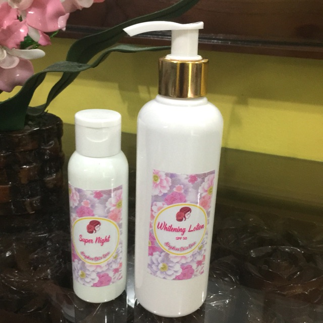 Whitening Lotion dan Super Night Lotion