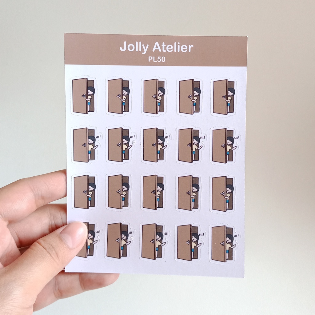 

Open Door Stickersheet| Jurnal Deco Sticker [jollyatelier_]