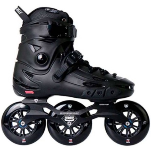 Unik Sepatu Roda Inline Skate Pemula Flying Eagle F110 Eclipse Black - 42 Diskon