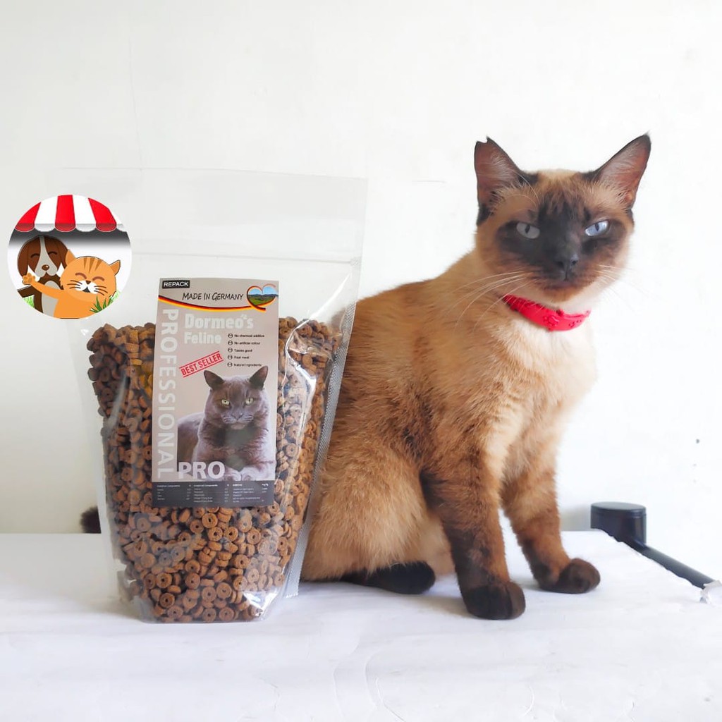 Dormeos Feline 800gr Repack - Makanan Kering Kucing