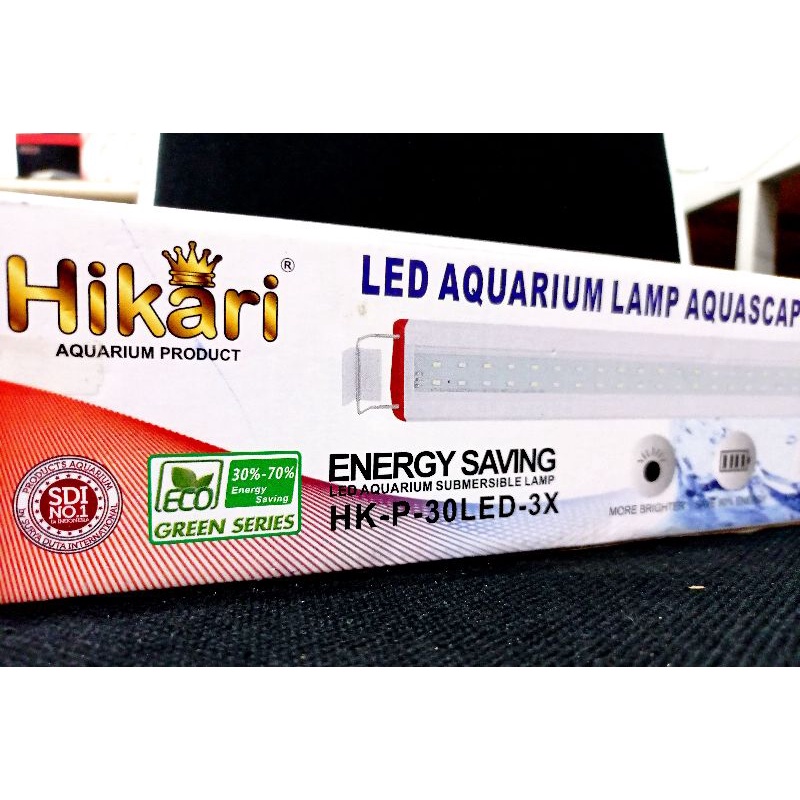 LAMPU  AQUARIUM AQUASCAPE LED HIKARI HK P30 3X