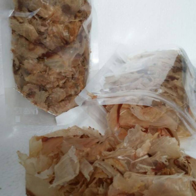 

Hana Katsuobushi Grade A 500 Gram Taburan Takoyaki, HALAL MUI