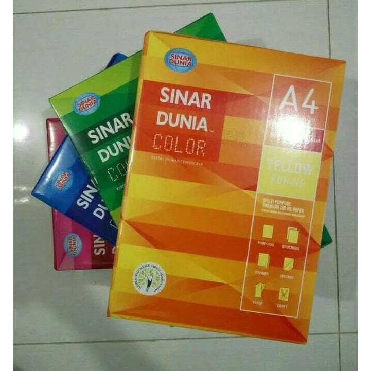Kertas hvs sidu warna 70 gram