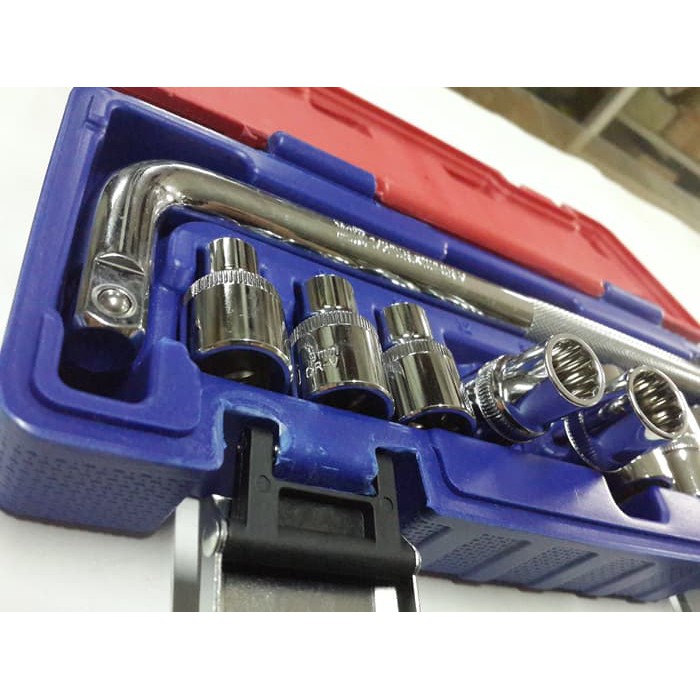 Kunci Sok Socket Set 10pcs TOHO 12pt 8-24mm
