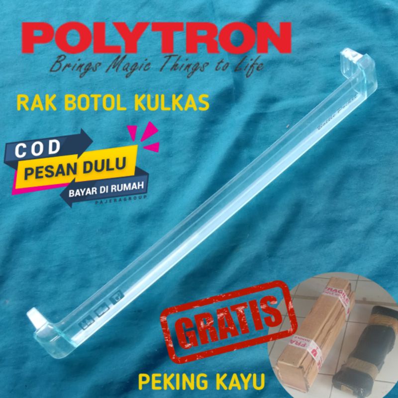 RAK BOTOL KULKAS POLYTRON KECIL ORIGINAL