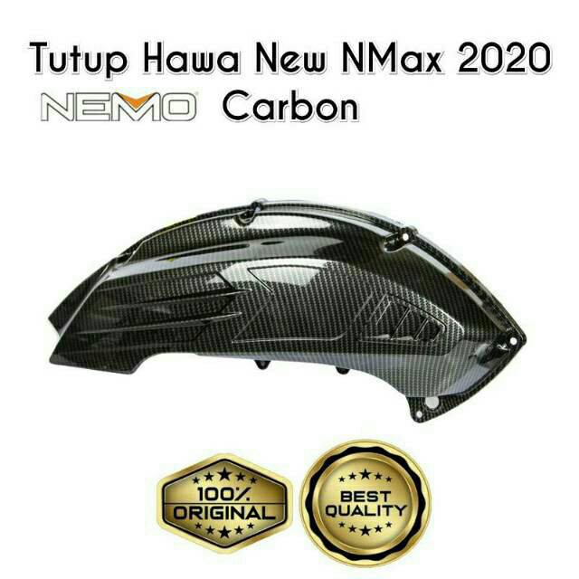 Cover Tutup Filter Nmax New 2020 Karbon Cover Tutup Hawa Nmax New 2020 Karbon NEMO Original