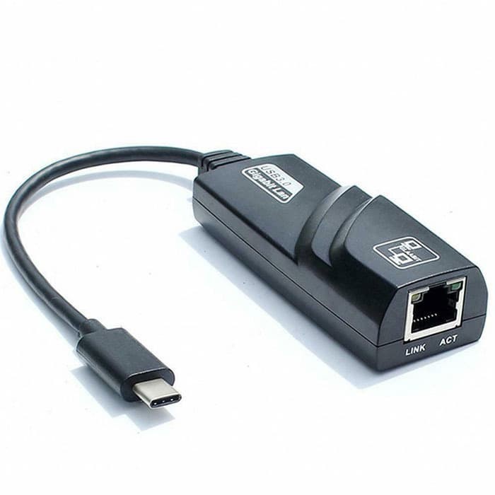 USB Type C To LAN RJ45 Ethernet Adapter