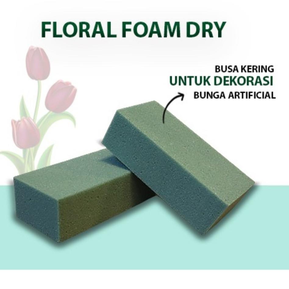 

Flash Sale - Floral Foam Kering Putek Per-Kardus Isi 24 pcs