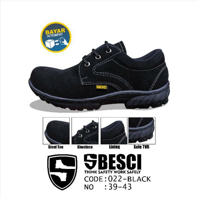 SEPATU SAFETY SEMI BOOTS TYPE PENDEK GLORY 021 BOOT SAVETY BUT SEPTI BUTS SEVTI BOT SEPTY BOTS SEFTY