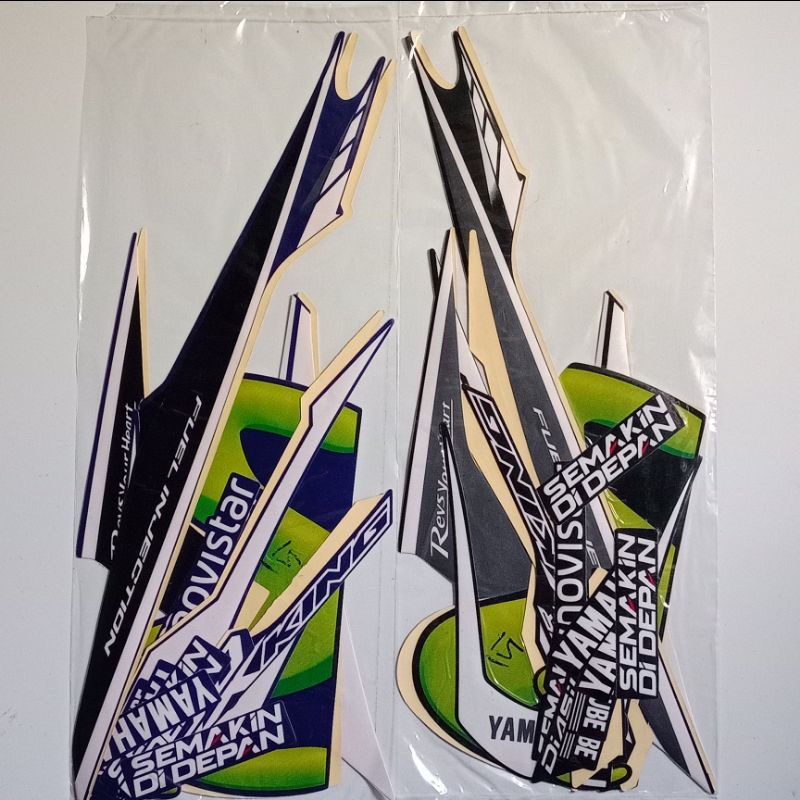 Striping Sticker Yamaha MX KING MOVISTAR 2015