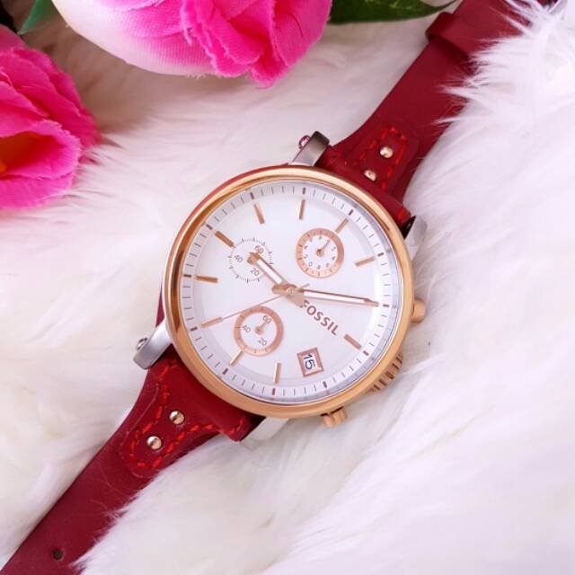 Jam Tangan Wanita Boy Friend Es 3616 Ori Bm
