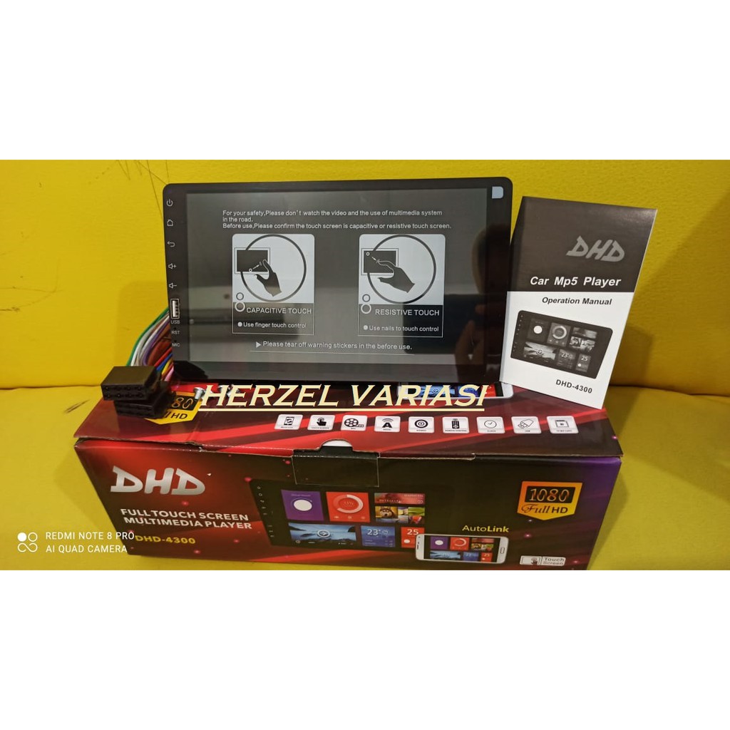 Head Unit DHD 4300 9 / 10  inch Mirror Link Deckless Mp5