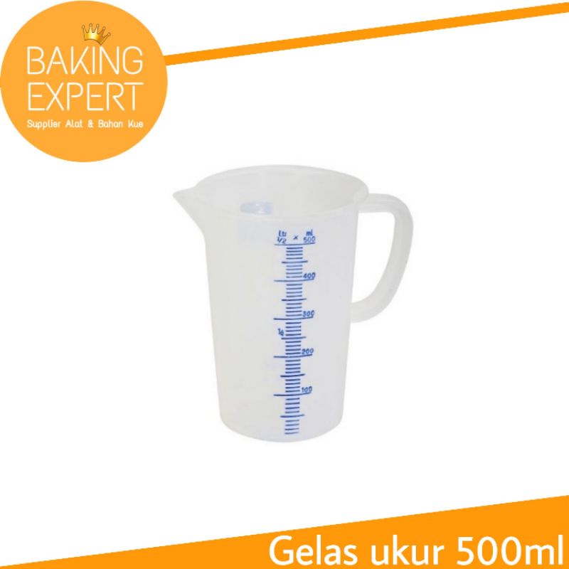 

Gelas Takar 500ml Green Leaf 1830 measuring cup ukur plastik