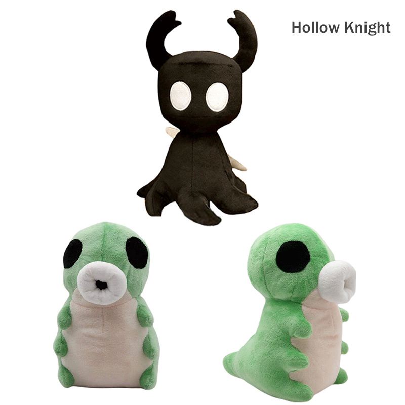 New Hollow Knight Zote Plush Toy Game Hollow Knight Plush Figure Doll Stuffed Soft Gift Toys for Children Kids Boys Christmas