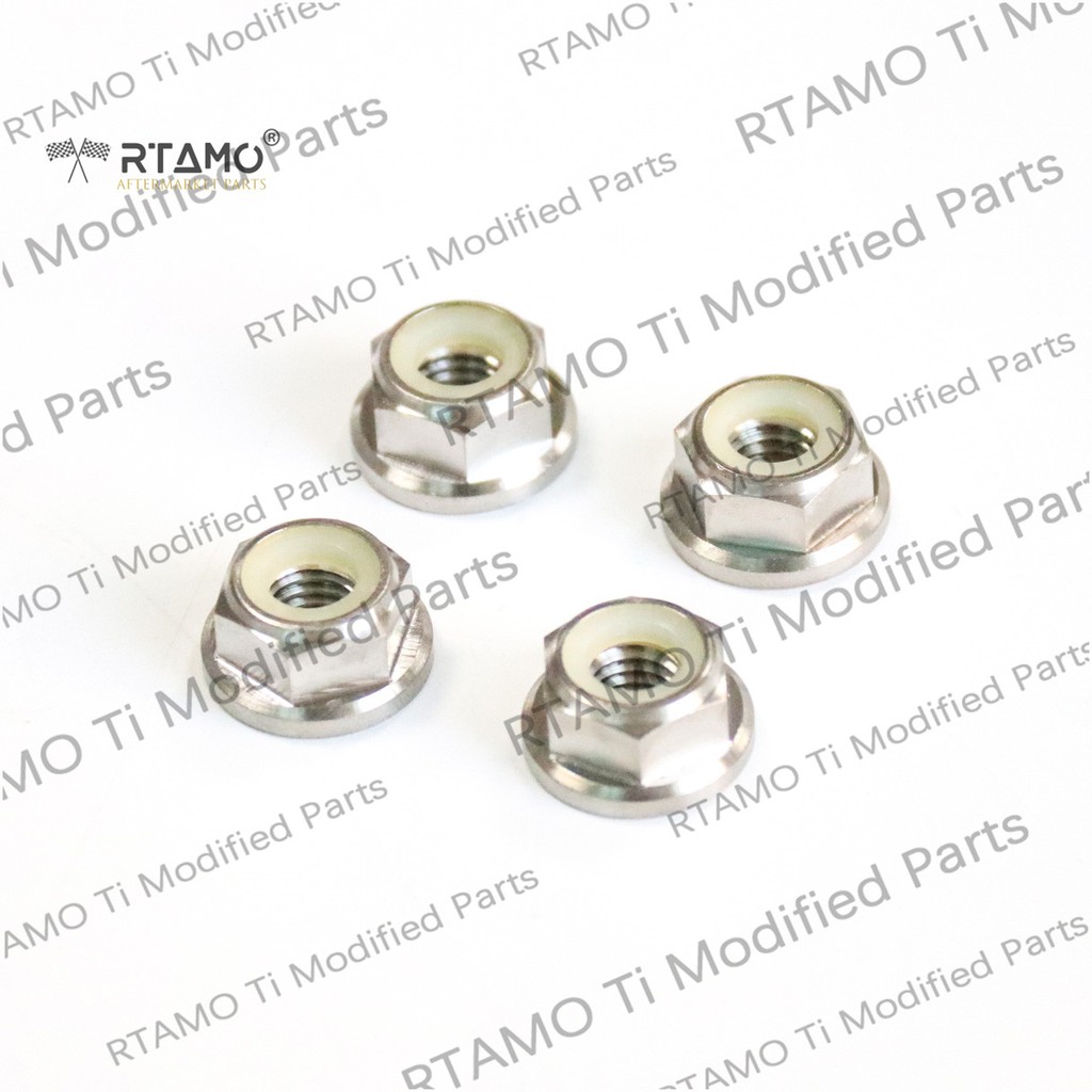 Rtamo-Bolt GR5 nylon lock flange hex nut M6/M8 sprocket nut and  M16 metal locking fit beat scoopy vario/vario 125 50-4