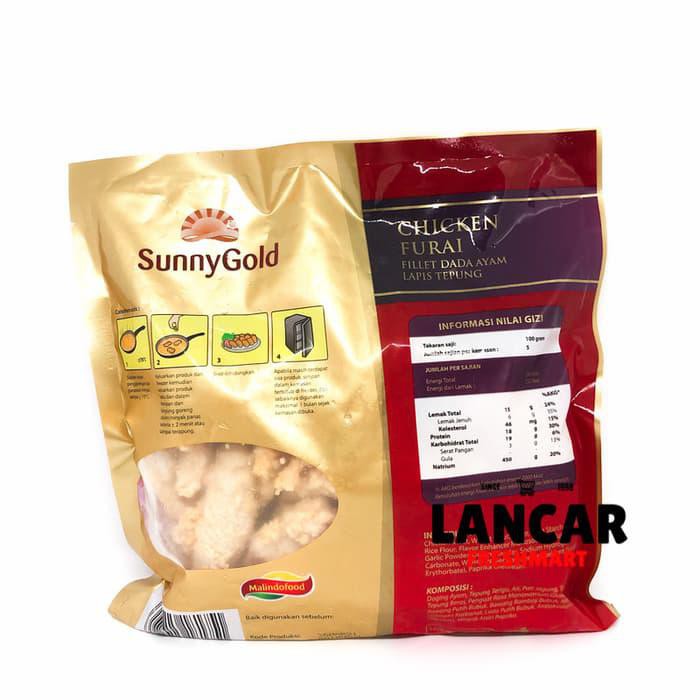 SUNNYGOLD CHICKEN FURAI 500GR