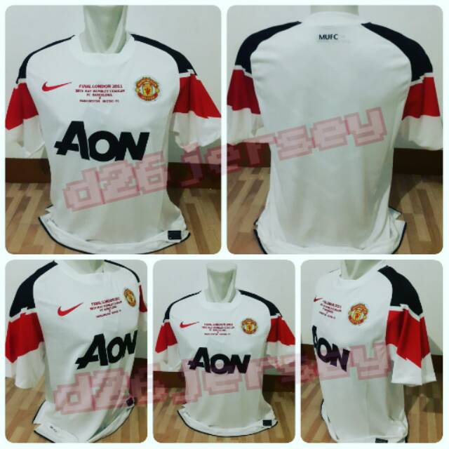 Jersey RETRO Manchester United 2011 (Final UCL London 2011)