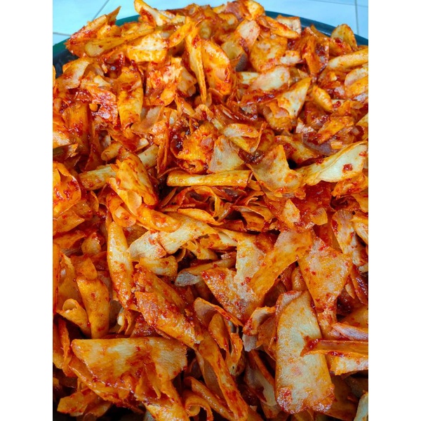 

Keripik Kripik Singkong Balado Betawi Homemade Tanpa Pengawet