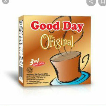 

GOOD DAY ORIGINAL isi 10 saset