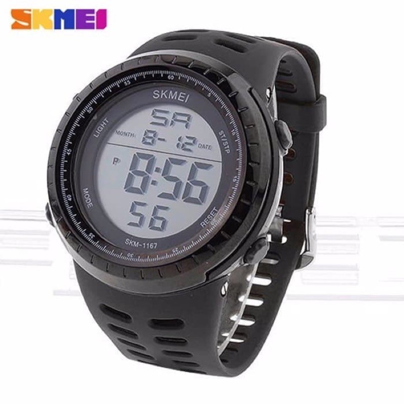 SKMEI 1167 Original / Jam Tangan Pria Sport / Jam Tangan Digital LED Anti Air / Skmei ORIGINAL