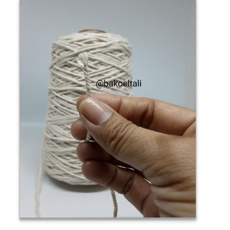 

MurahBanget!!! Tali Katun Macrame murah warna Natural 500gr 2mm