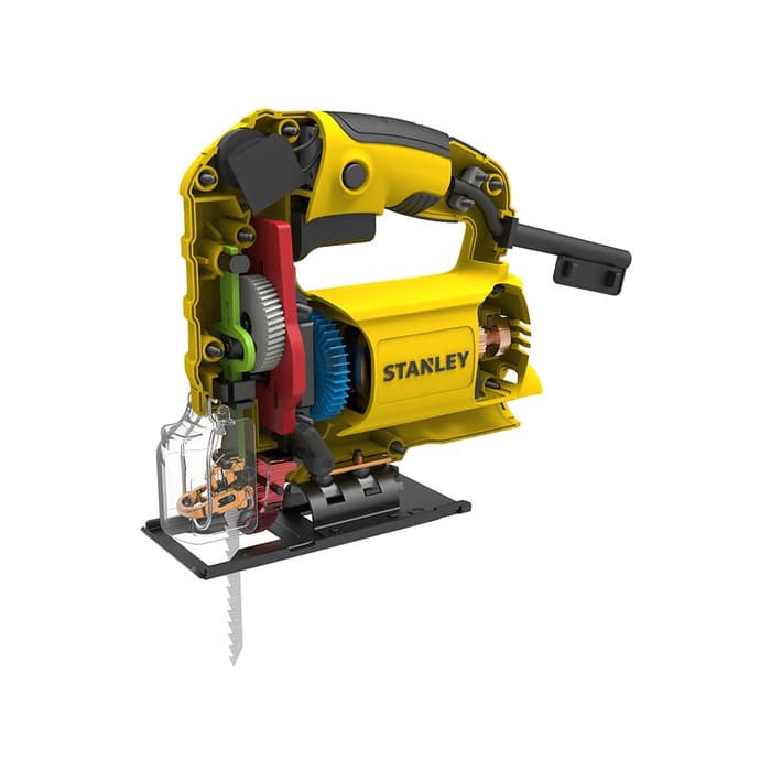 STANLEY SJ 60 Mesin Jigsaw VARIABLE Speed - Compact Jig saw 600 W SJ60