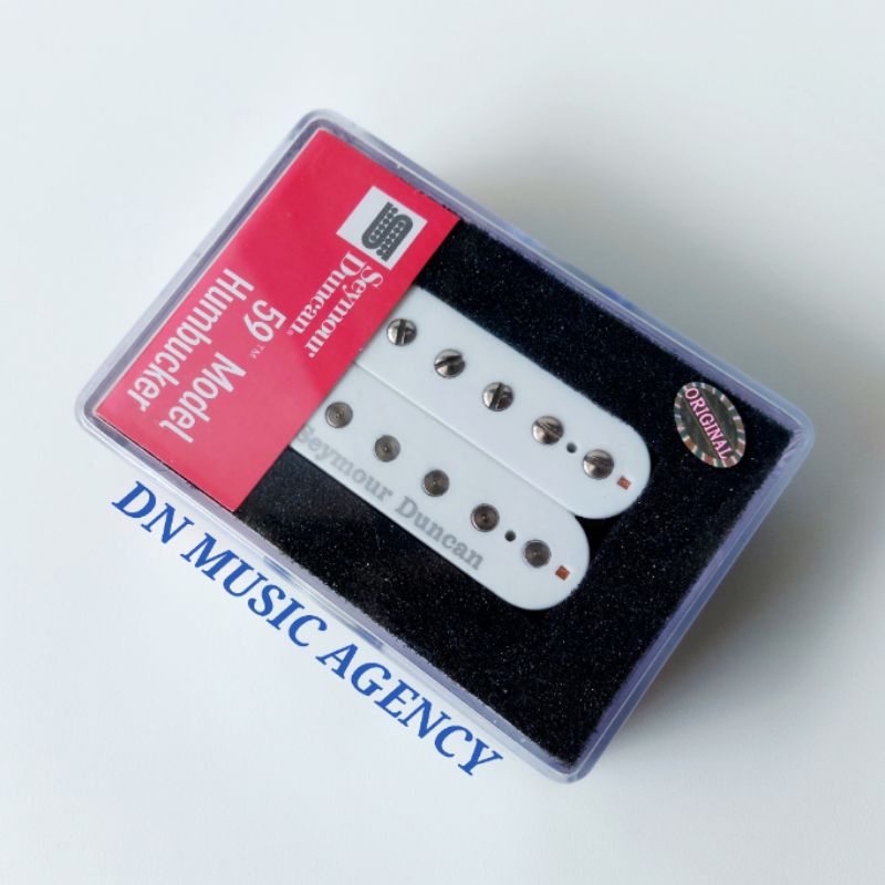 seymour duncan SH1N 59 dan SH4 bridge white gitar pickup authentic original not EMG  Dimarzio