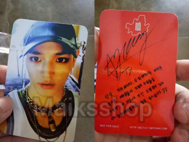 Nct Fire Truck Photocard Kpop