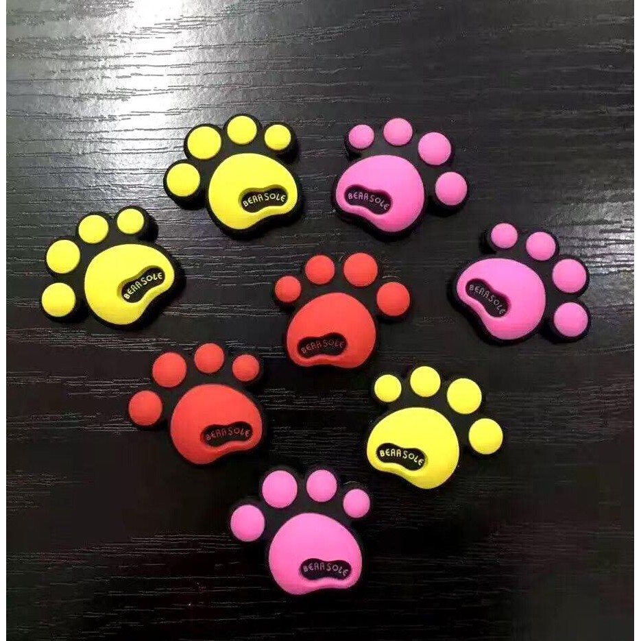 Door Guard Bear Sole / Kaki Beruang Kuning Orange Pink