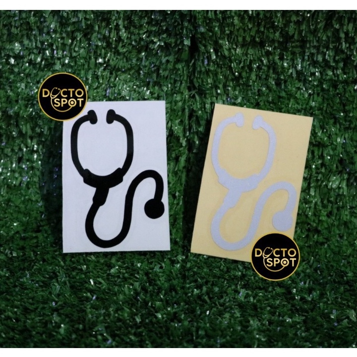 

Stetoskop / sthetoscope Sticker / Stiker ( Untuk Dokter Mahasiswa Kedokteran FK , Kesehatan , Kebidanan , Bidan , keperawatan , perawat )