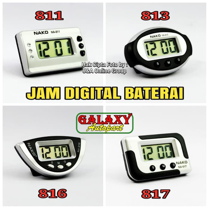 Jual Jam Digital Mobil Universal