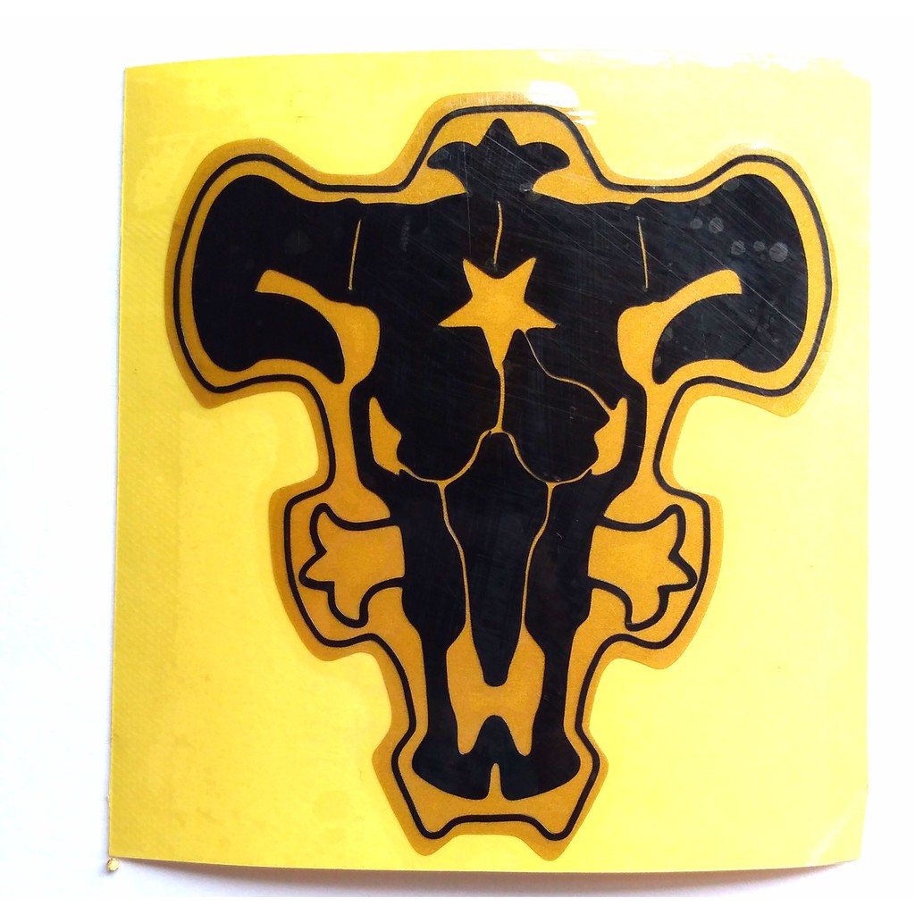 

Stiker Anime Black Clover - Black Bull