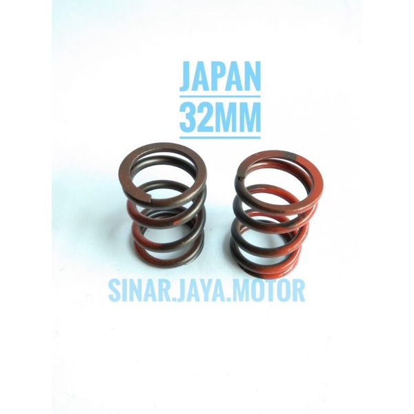 Per Klep japan Jepang 32mm universal Jupiter z Vega r vega zr jupiter z new Supra supra fit supra x Grand Kharisma Beat scoopy vario 110 Shogun Smash mio fino mio m3 mio soul genio revo swedia 1set isi 2biji pir klep