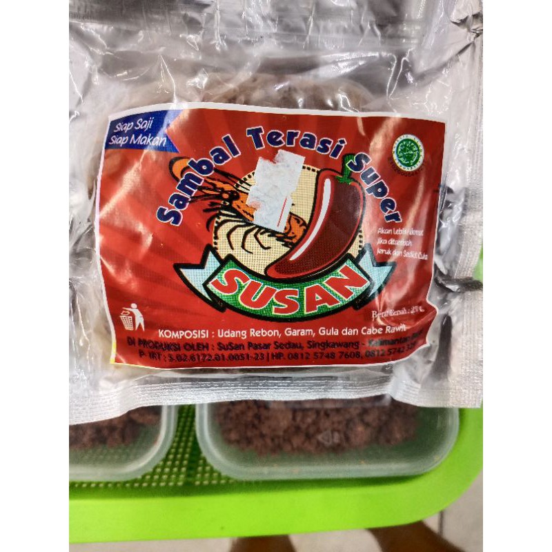 

Terasi Udang Susan Kalimantan 250 gram.