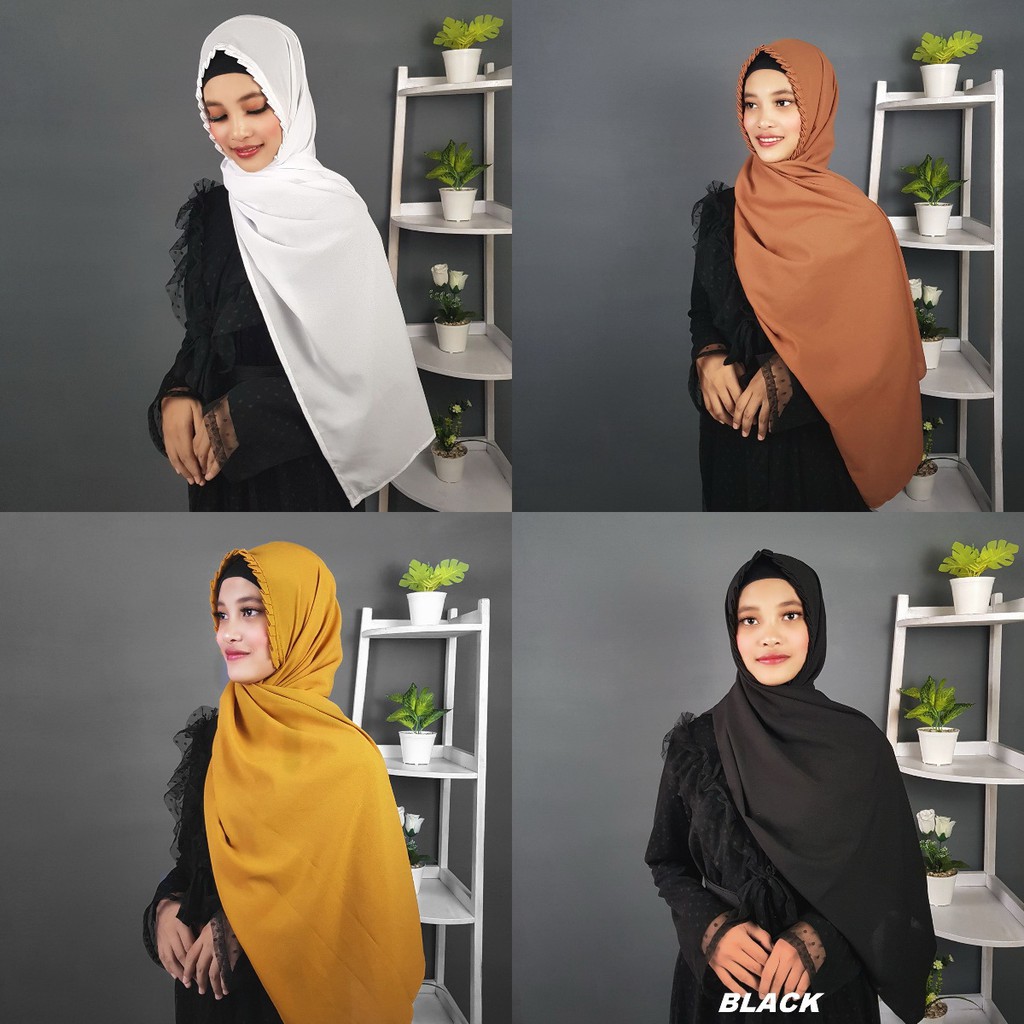 175cmx75cm Hijab Pashmina  Lipit