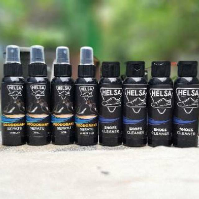 All Varian Deo sepatu Helsa dan shoes cleaner