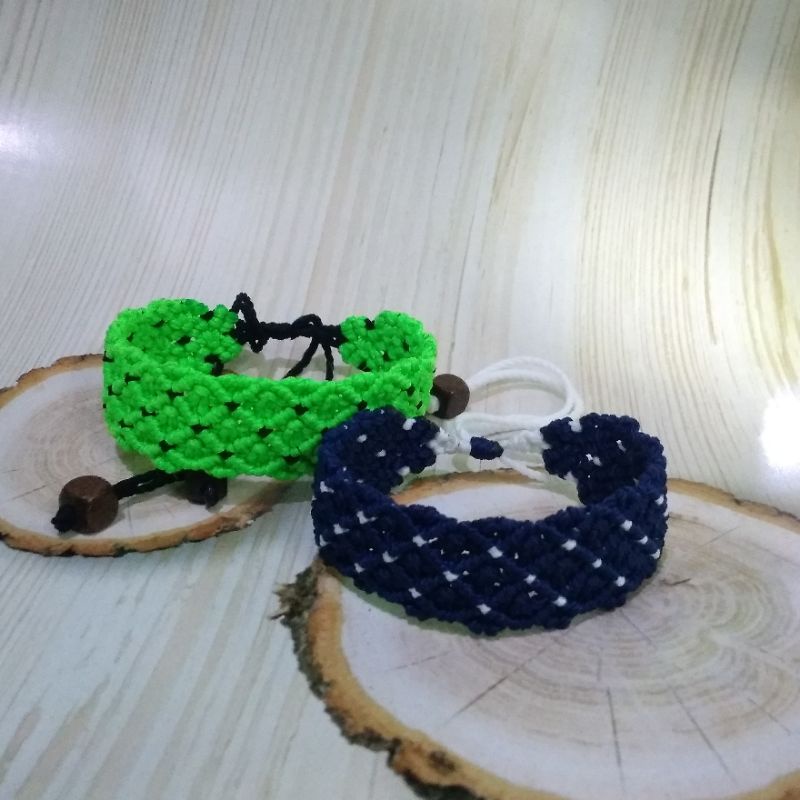 Gelang Tali Pria Gelang Handmade Gelang Rajut