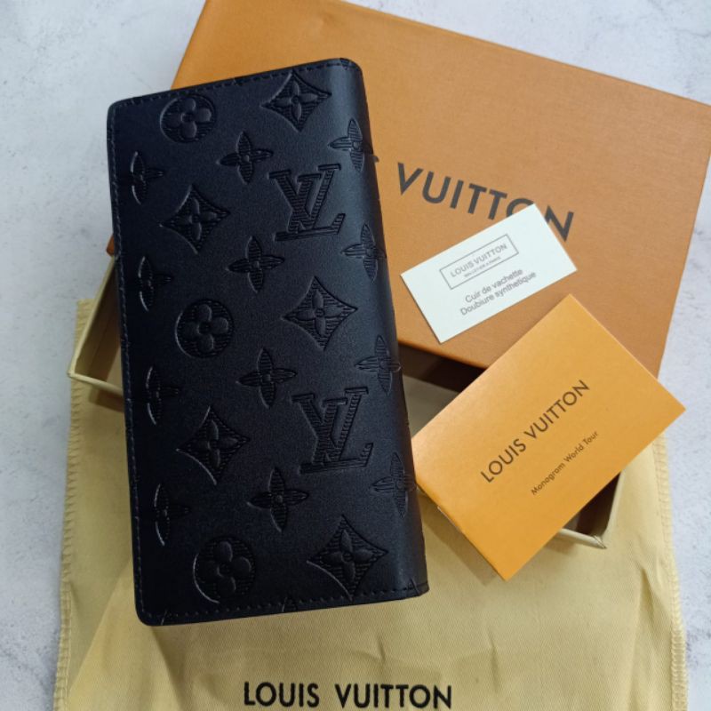 Dompet LV Monogram Embos Lipat Panjang Mirror Quality