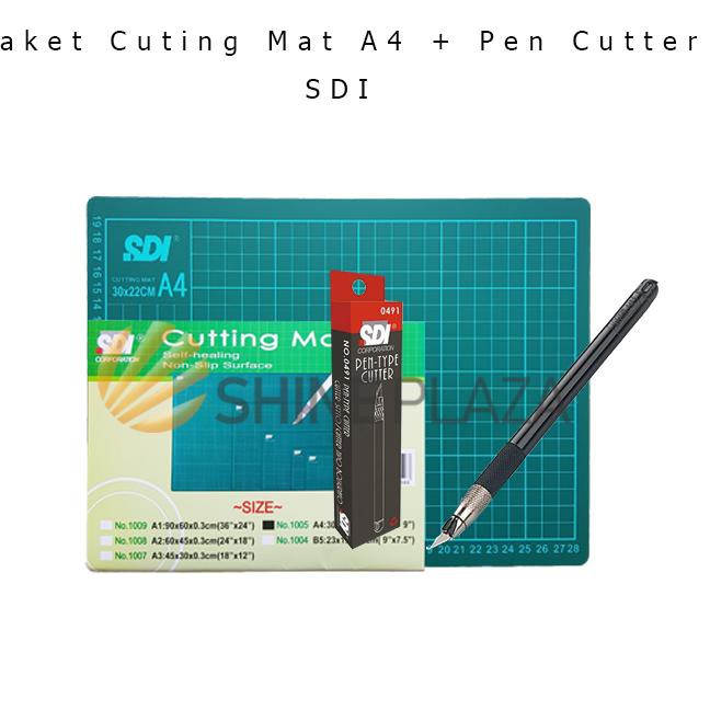 

¯ 70P Paket Cutting Mat A4 - Pen Cutter SDI ✤ ♥