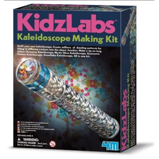 

Mainan Anak Edukatif Kidz Labs Kaleidoscope Making Kit - 4M Limited