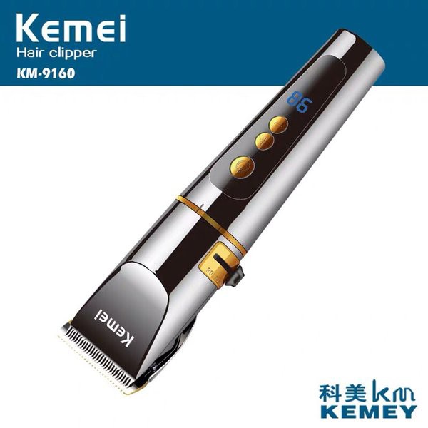 Kemei KM-9160 Alat Cukur Rambut Digital 9160 Electric Hair Clipper