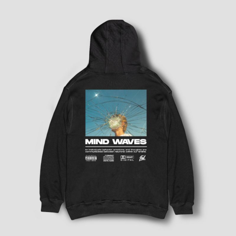 FAILOFFICIAL HOODIE - MIND WAVES FACE