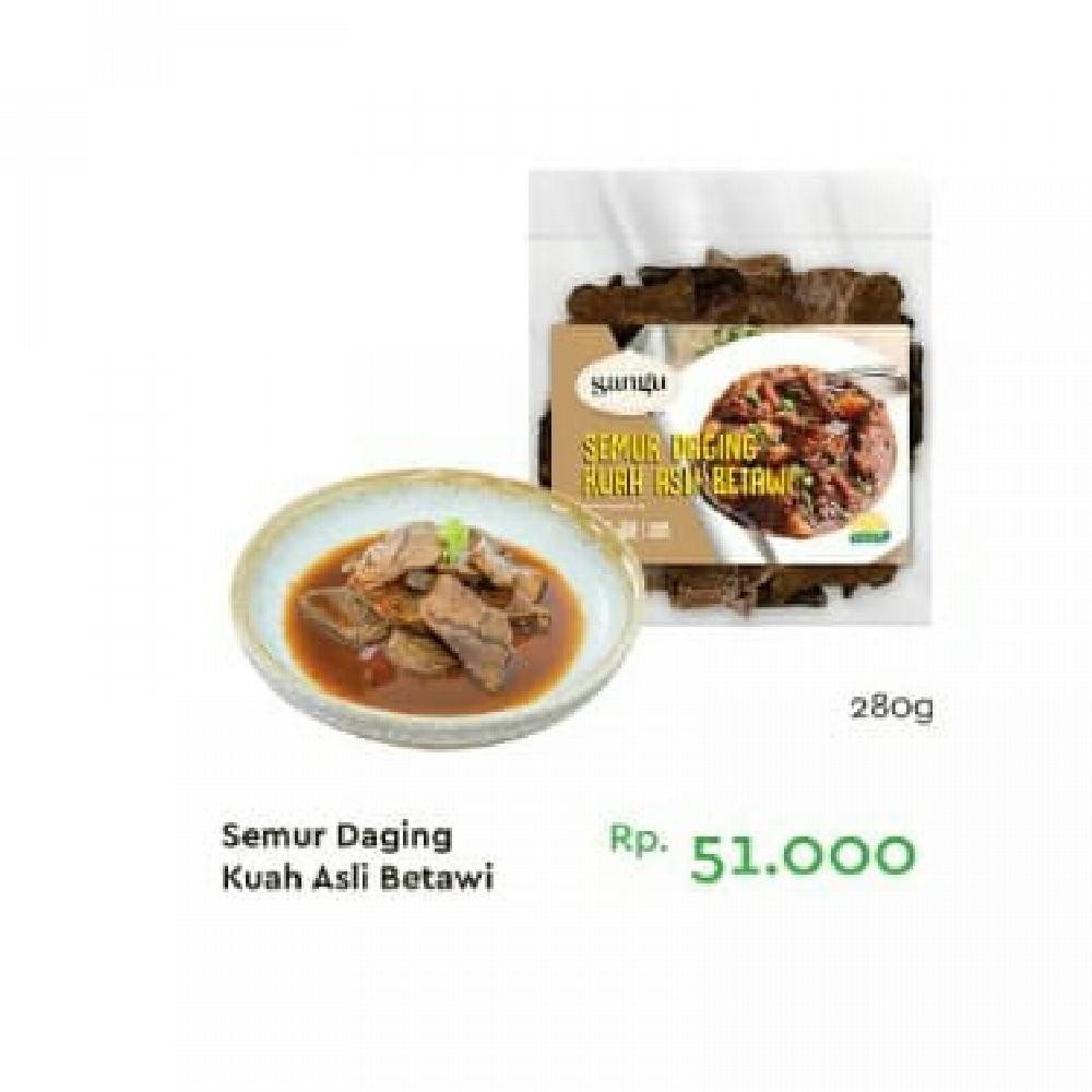 

Sangu Semur Daging Kuah Asli Betawi