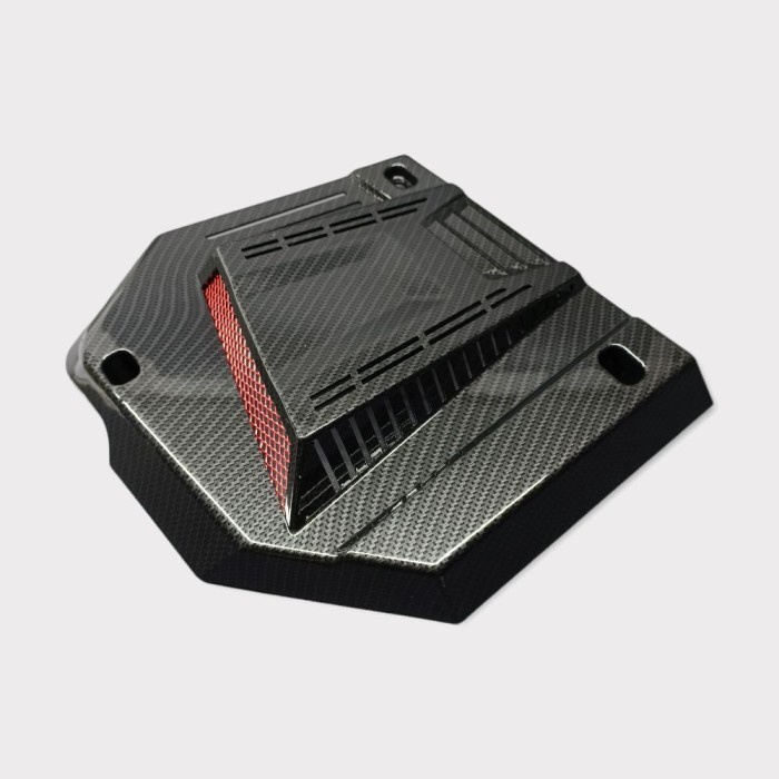 Cover Tutup Radiator Hexagon Nmax Neo-S/Nmax Turbo/Nmax New/Aerox New Carbon Kevlar"MHR"Best Quality