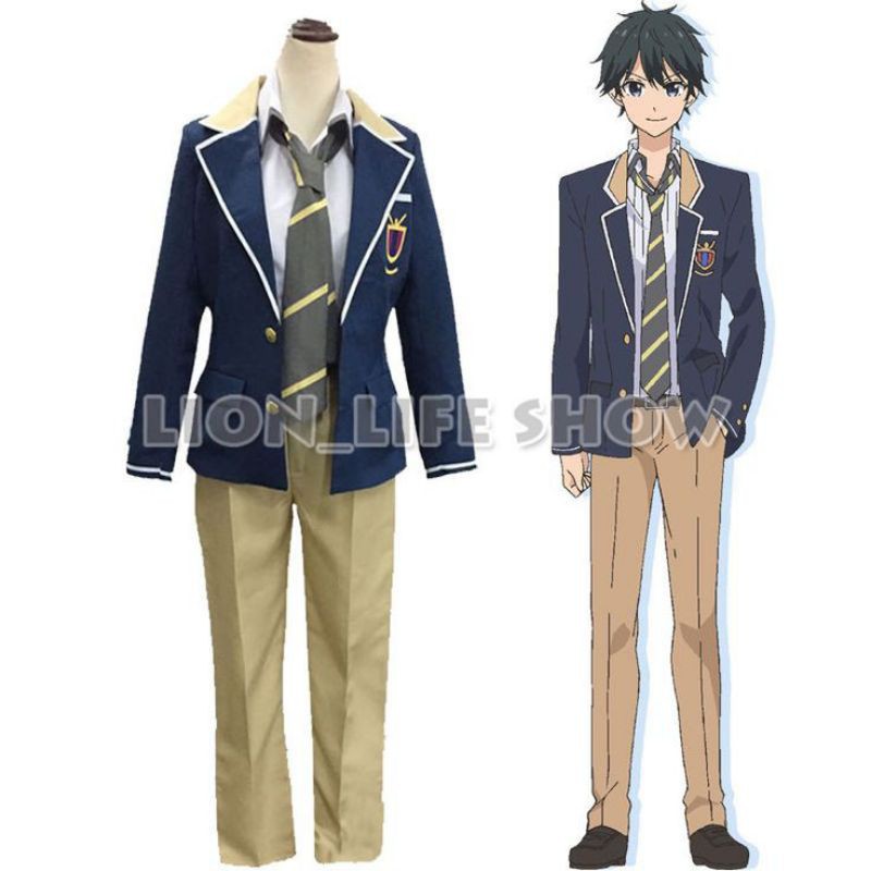Masamune Kun's Revenge Makabe Masamune Seifuku/School Uniform ver Cosplay Costume Anime Male