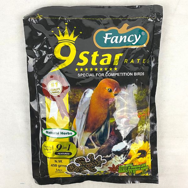 

CMK Makanan Burung FANCY9 Star Rated HERBAL 450GR