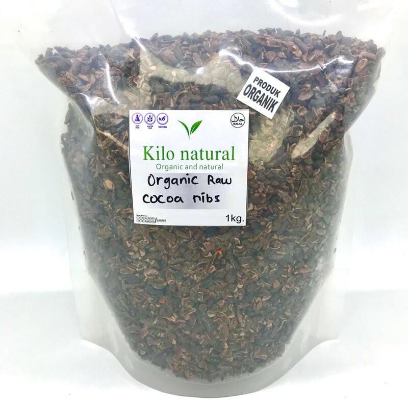 ORGANIC RAW CACAO NIBS 1KG