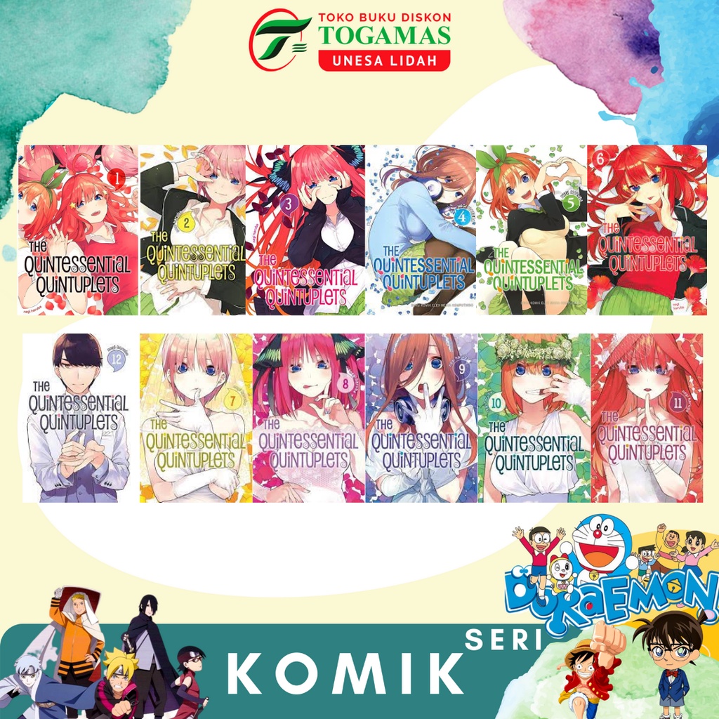 KOMIK THE QUINTESSENTIAL QUINTUPLETS 01 - 14 KARYA NEGI HARUBA